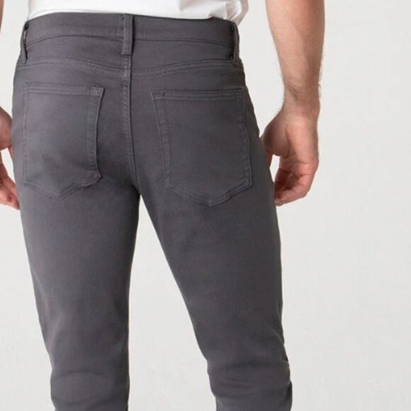 NWT SWET TAILOR DUO PANTS Slim Fit Men Gray Jeans 30 X 30 Stretch $129 - Picture 4 of 6